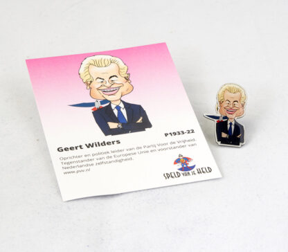 Geert Wilders - Kaart en speld