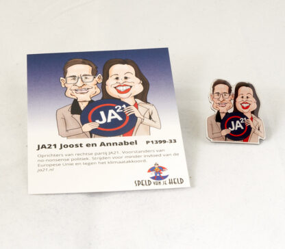 JA21 Joost en Annabel - Kaart en speld
